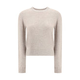 Allude Beige Cashmere Cashmere Sweater